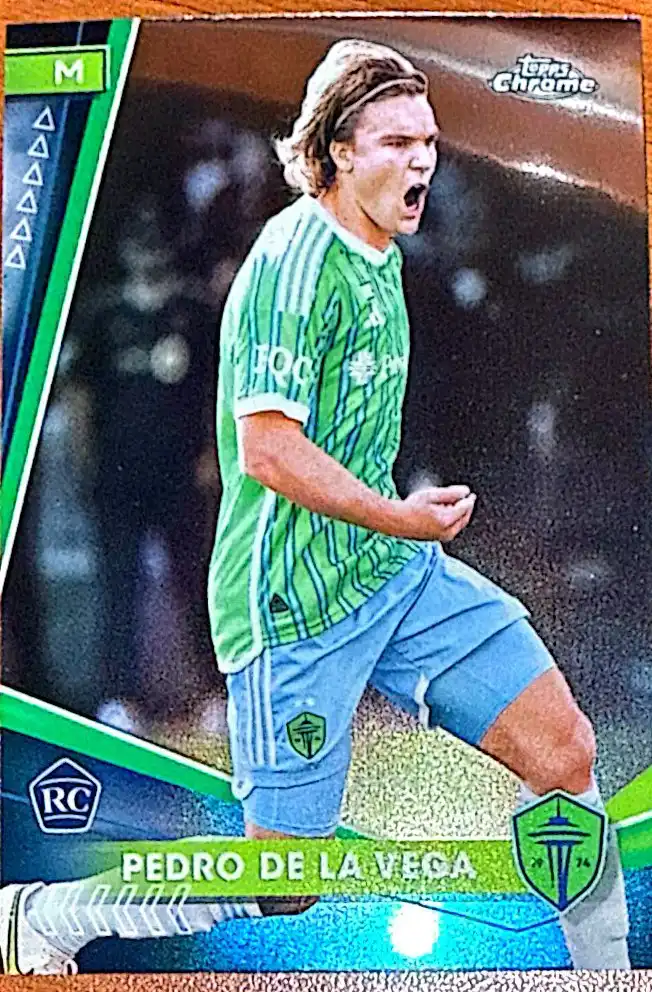 Pedro de la Vega 2024 Topps Chrome MLS Soccer Base Set #34