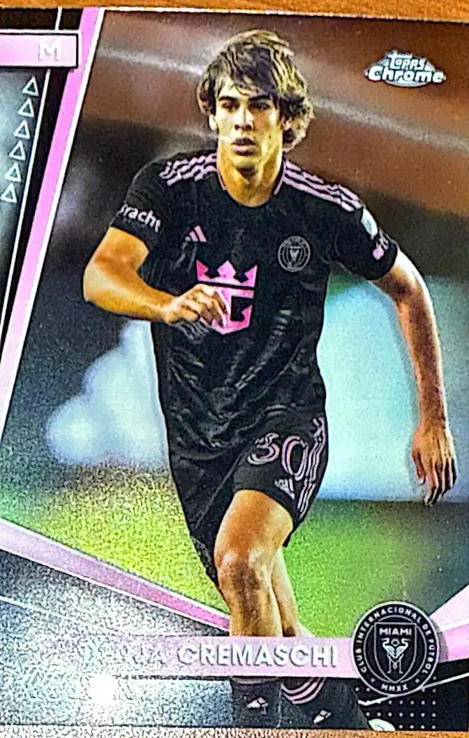 Benja Cremaschi 2024 Topps Chrome MLS Soccer Base Set #39