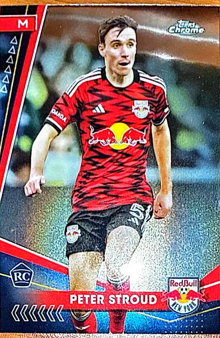 Peter Stroud 2024 Topps Chrome MLS Soccer Base Set #68