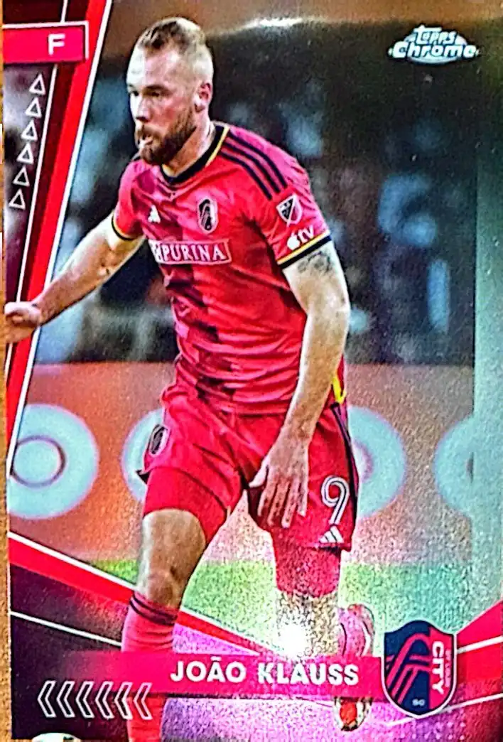 João Klauss 2024 Topps Chrome MLS Soccer Base Set #70