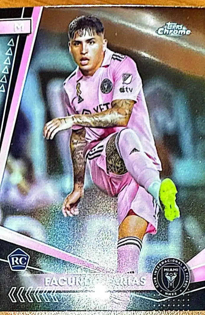 Facundo Farías 2024 Topps Chrome MLS Soccer Base Set #75