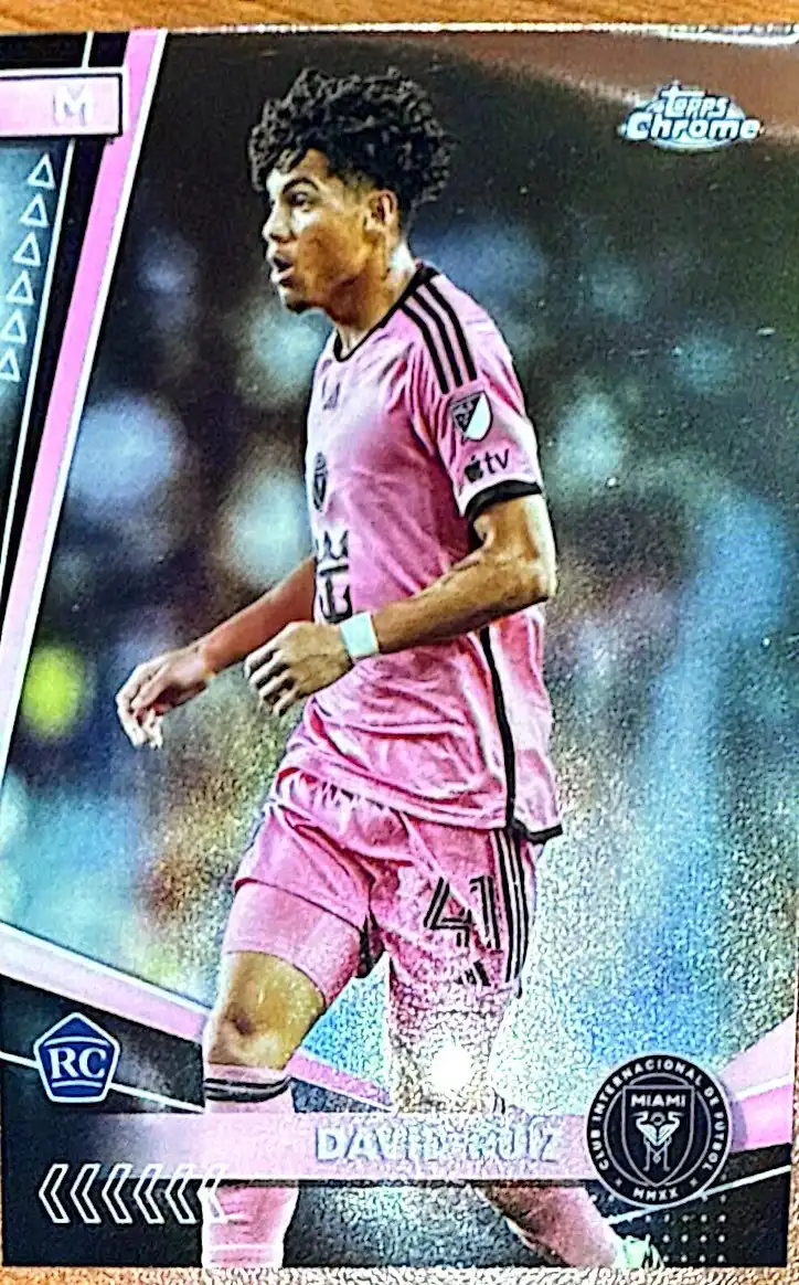 David Ruíz 2024 Topps Chrome MLS Soccer Base Set #78
