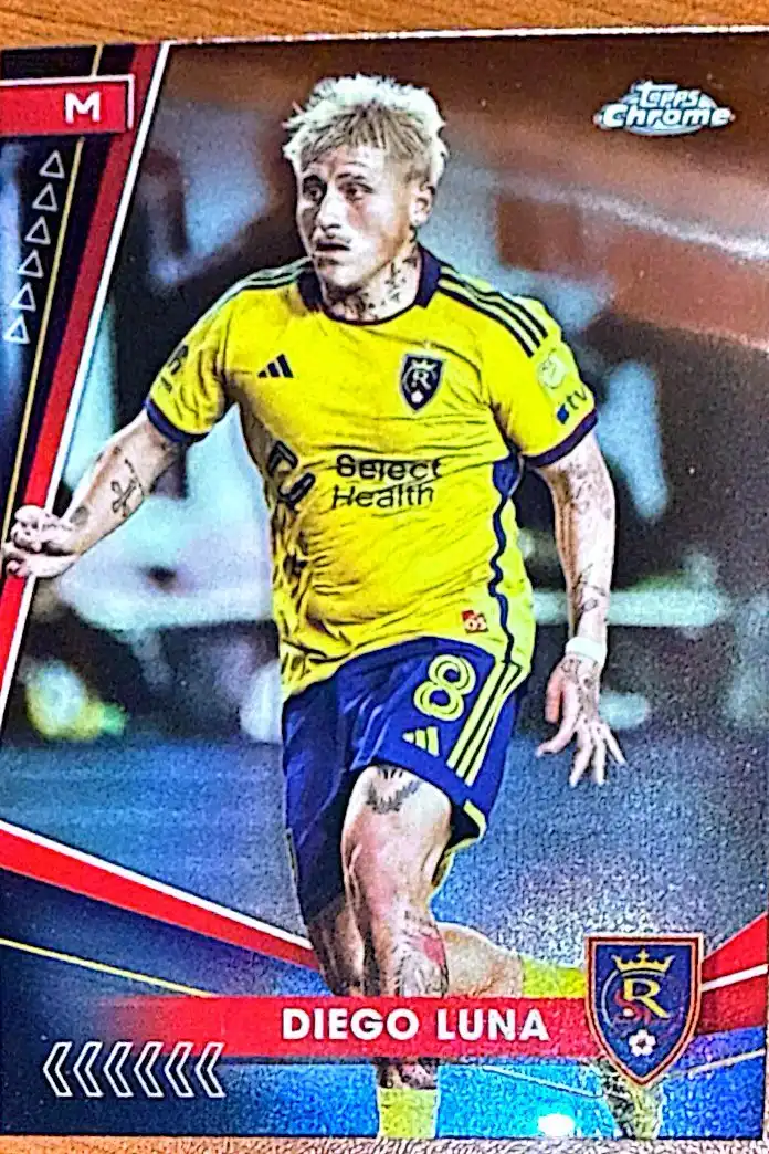 Diego Luna 2024 Topps Chrome MLS Soccer Base Set #84
