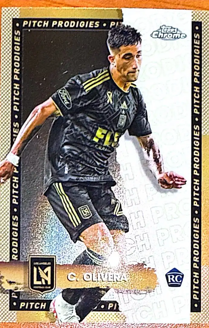 Cristian Olivera - Pitch Prodigies 2024 Topps Chrome MLS Soccer Base Set #86
