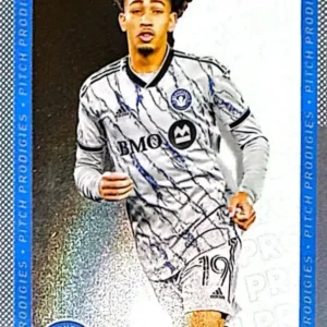 Nathan Saliba - Pitch Prodigies 2024 Topps Chrome MLS Soccer Base Set #93