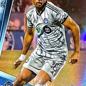 Rida Zouhir 2024 Topps Chrome MLS Soccer Base Rose Gold Refractors Parallel #187 /250