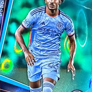 Talles Magno 2024 Topps Chrome MLS Soccer Base Neon Green Lava Refractors Parallel #165