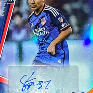 Stiven Jimenez 2024 Topps Chrome MLS Soccer Chrome Autographs #CA-SJ