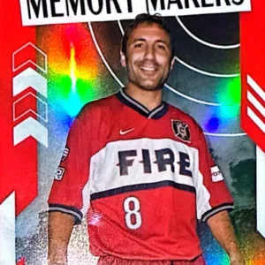 Hristo Stoichkov 2024 Topps Chrome MLS Soccer Memory Makers #MM-8
