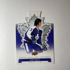 Bob Neely 2017-18 Upper Deck Maple Leafs Centennial Base Set - Blue Die-Cut #12