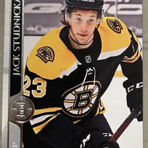 Jack Studnicka 2020-21 Upper Deck Extended Series Hockey Base Set #511