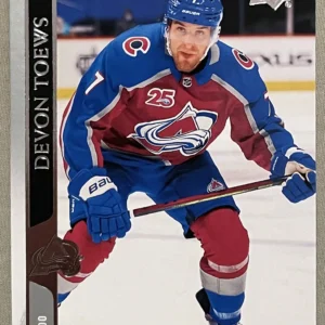 Devon Toews 2020-21 Upper Deck Extended Series Hockey Base Set #534