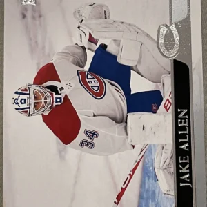 Jake Allen 2020-21 Upper Deck Extended Series Hockey Base Set #571