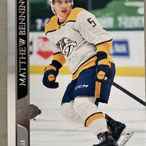 Matthew Benning 2020-21 Upper Deck Extended Series Hockey Base Set #575