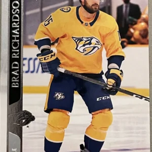 Brad Richardson 2020-21 Upper Deck Extended Series Hockey Base Set #580