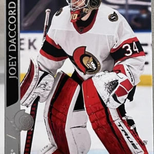 Joey Daccord 2020-21 Upper Deck Extended Series Hockey Base Set #602
