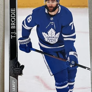T.J. Brodie 2020-21 Upper Deck Extended Series Hockey Base Set #629