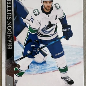 Brandon Sutter 2020-21 Upper Deck Extended Series Hockey Base Set #638