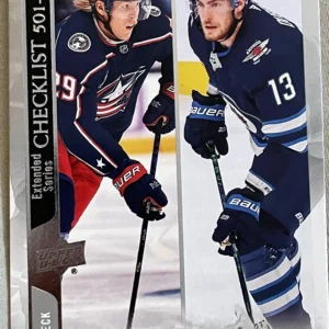 Patrik Laine/Pierre-Luc Dubois CL 2020-21 Upper Deck Extended Series Hockey Base Set #699