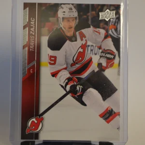 Travis Zajac - New Jersey Devils 2015-16 Upper Deck Series 1 Hockey Base Set #116