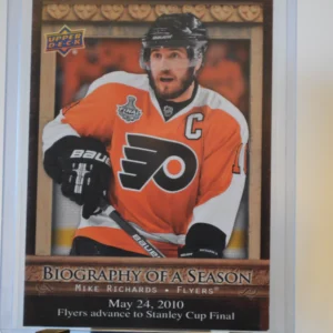 Mike Richards 2010-11 Upper Deck Biography of a Season Biography of a Season #6