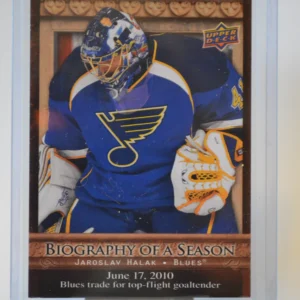 Jaroslav Halak 2010-11 Upper Deck Biography of a Season Biography of a Season #10