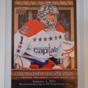 Semyon Varlamov 2010-11 Upper Deck Biography of a Season Biography of a Season #21