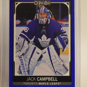 Jack Campbell 2021-22 O-Pee-Chee Hockey Blue Border Parallel #284