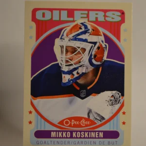 Mikko Koskinen 2021-22 O-Pee-Chee Hockey Retro #115