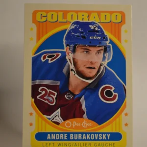 Andre Burakovsky 2021-22 O-Pee-Chee Hockey Retro #218