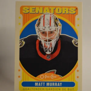 Matt Murray 2021-22 O-Pee-Chee Hockey Retro #316