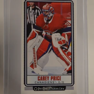 Carey Price 2021-22 O-Pee-Chee Hockey O-Pee-Chee Premier Tallboys #P-5