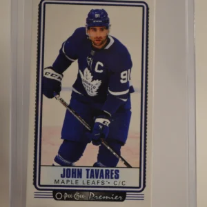John Tavares 2021-22 O-Pee-Chee Hockey O-Pee-Chee Premier Tallboys #P-8