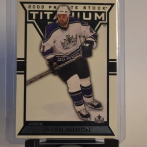 Jason Allison 2002-03 Private Stock Titanium Hockey Base Set Retail Parallel #48
