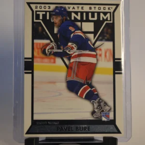 Pavel Bure 2002-03 Private Stock Titanium Hockey Base Set Retail Parallel #68