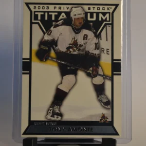 Tony Amonte 2002-03 Private Stock Titanium Hockey Base Set Retail Parallel #77