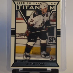 Shane Doan 2002-03 Private Stock Titanium Hockey Base Set Retail Parallel #79