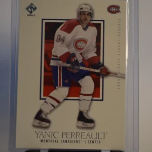 Yanic Perreault 2002-03 Private Stock Reserve Hockey Base Set Retail Parallel #54