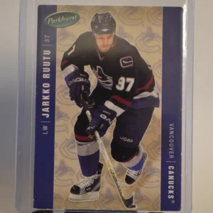 Jarkko Ruutu 2005-06 Parkhurst Hockey Base Set #477