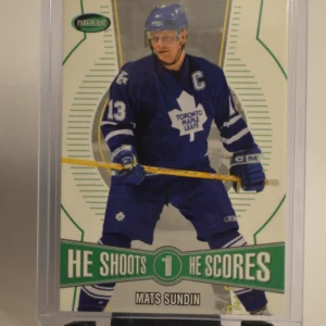 Mats Sundin 1 pt. 2002-03 Parkhurst Hockey He Shoots, He Scores Points Set #9