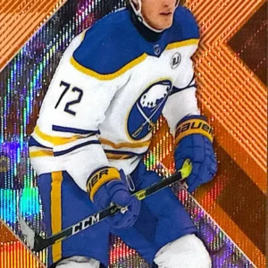 Tage Thompson 2024-25 Upper Deck Allure Hockey Orange Slice Parallel #4