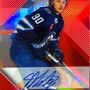 Nikita Chibrikov 2024-25 Upper Deck Allure Hockey Red Rainbow Auto Parallel - Rookies #142