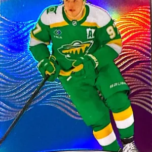 Kirill Kaprizov 2024-25 Upper Deck Allure Hockey Color Flow Blue-Purple Parallel #CFL-26