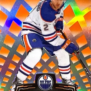 Evan Bouchard 2024-25 Upper Deck Allure Hockey Colorful Futures Orange Parallel #CF-12