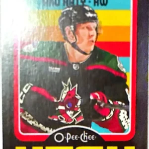Aku Raty 2024-25 O-Pee-Chee Hockey Retro Black Border Parallel - Marquee Rookies #569 /100