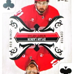 Dylan Larkin 2024-25 O-Pee-Chee Hockey Playing Cards #6-CLUBS