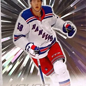 Brandon Scanlin 2024-25 Upper Deck Series 2 Hockey Outburst Parallel - Young Guns #454