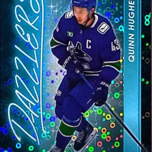 Quinn Hughes 2024-25 Upper Deck Series 2 Hockey Dazzlers Blue #DZ-62