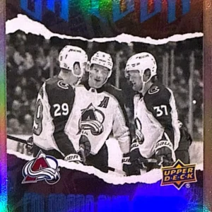 Nathan MacKinnon / Cale Makar 2024-25 Upper Deck Series 2 Hockey On Tour #OT-2