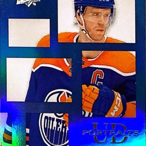 Connor McDavid 2024-25 Upper Deck Series 2 Hockey UD Portraits #P33